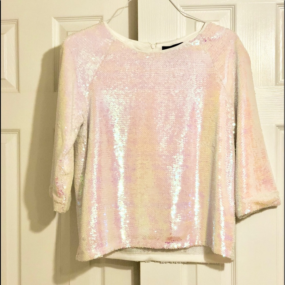 Forever 21 Sequined blouse